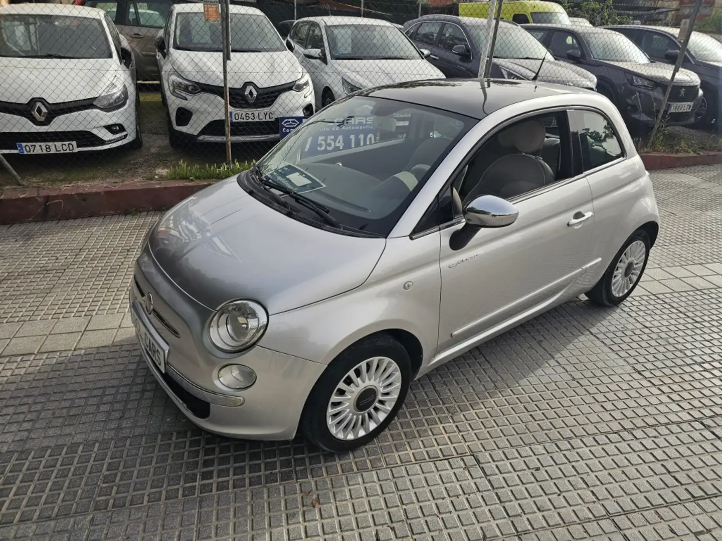 Fiat 500 1.3Mjt by Diesel Gris - 1