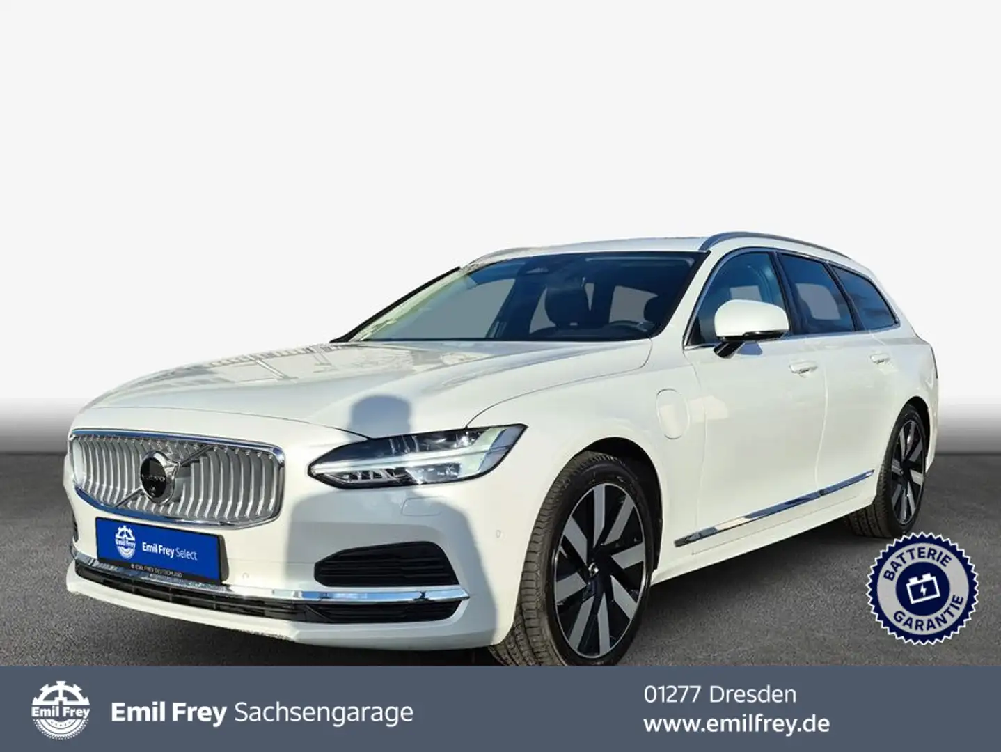 Volvo V90 T6 Plug-in Hybrid AWD Plus Bright Licht-Paket Blanc - 1
