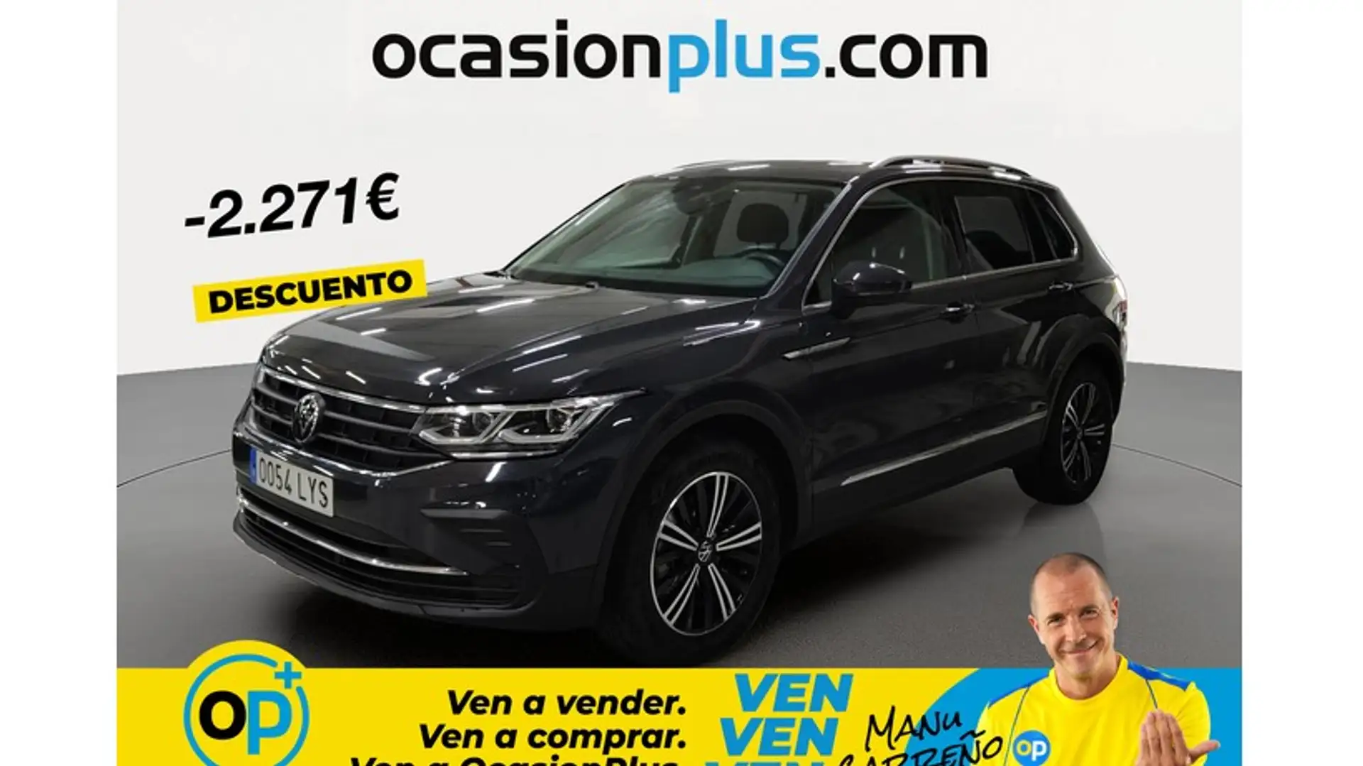 Volkswagen Tiguan 1.5 TSI Life 96kW Gris - 1