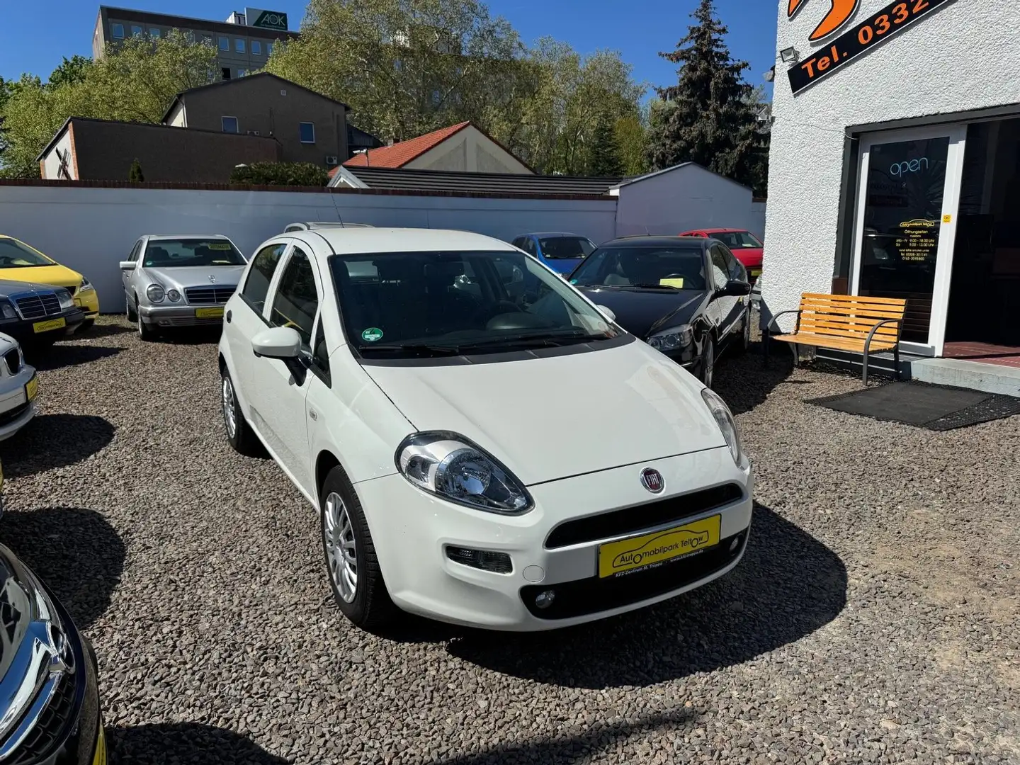 Fiat Punto MYSTYLE, TÜV NEU Fehér - 2