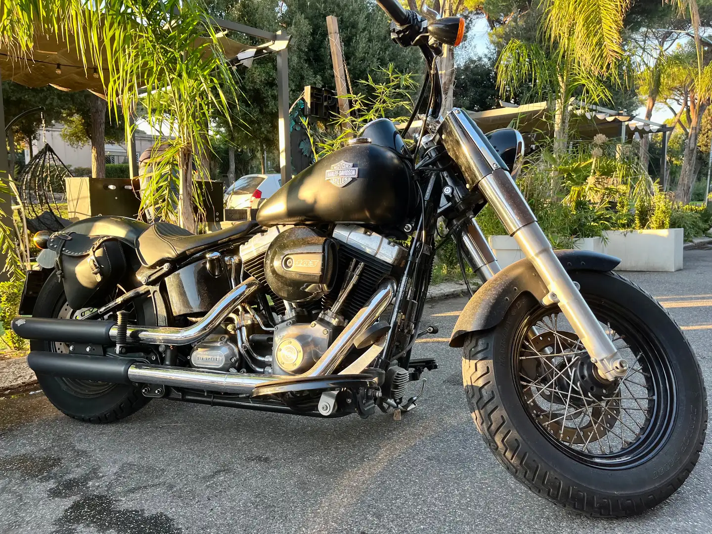 Harley-Davidson Softail Slim Czarny - 1