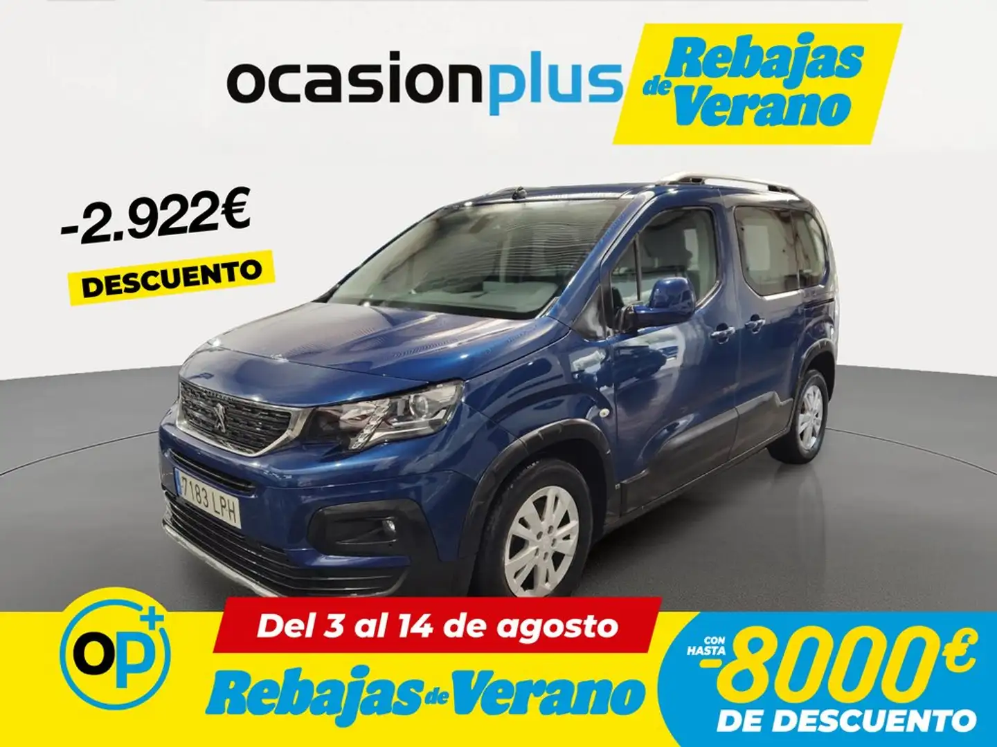 Peugeot Rifter 1.2 PureTech S&S Standard Allure 110 Azul - 1