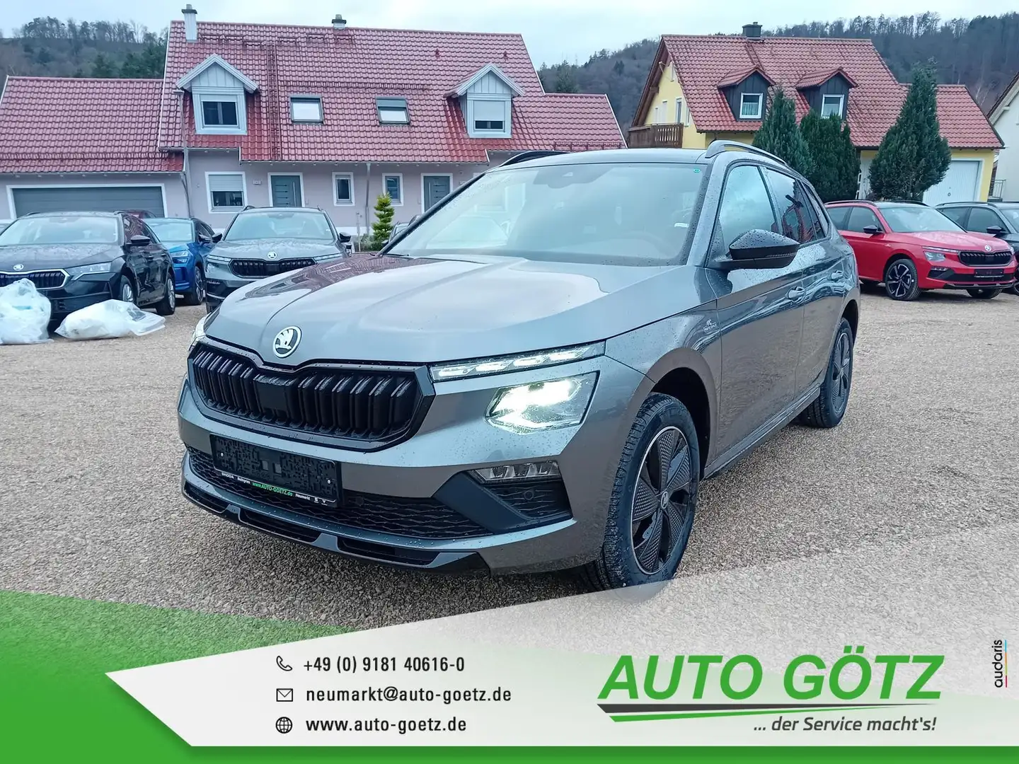 Skoda Kamiq Monte Carlo DSG AHK-Vorb.*Navi*Matrix*Tempomat*Pan Grau - 1