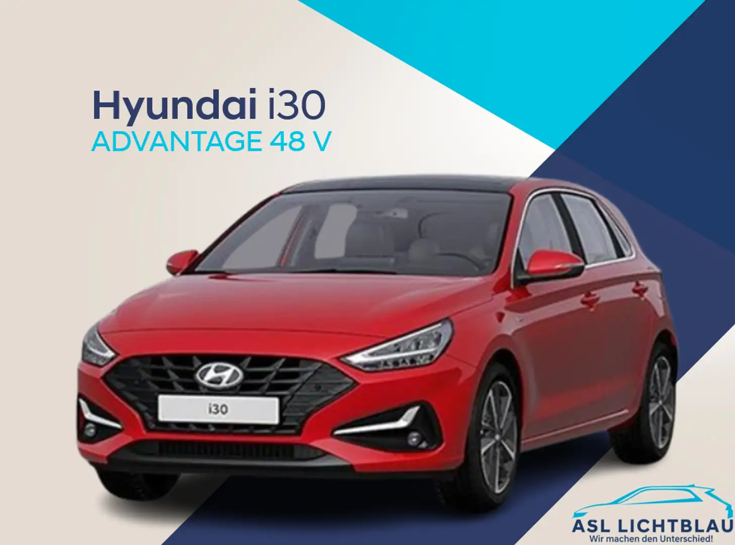 Hyundai i30 FL ADVANTAGE 1.5 T-GDI Rot - 1