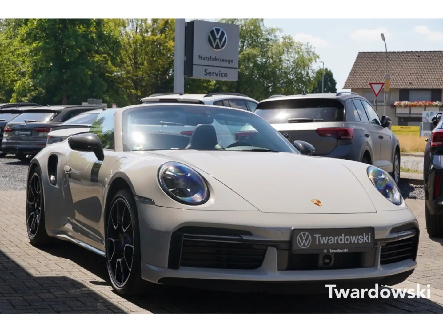 Porsche 911 992 Turbo S Cabriolet APPROVED LIFT MEMO Grijs - 1