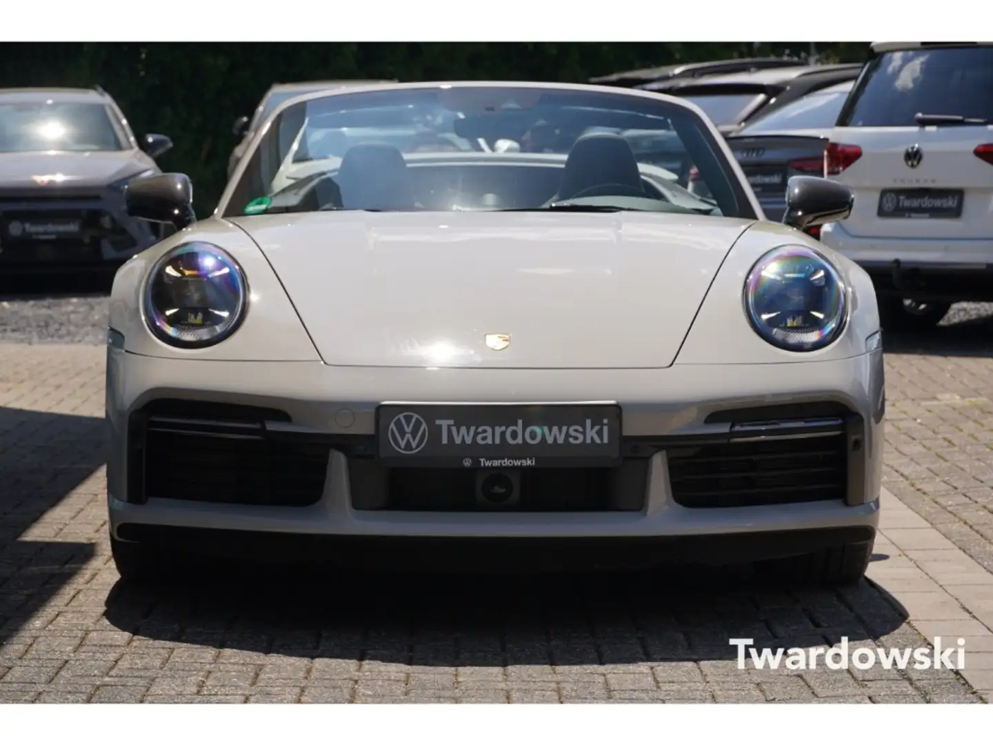 Porsche 911 992 Turbo S Cabriolet APPROVED LIFT MEMO Grijs - 2