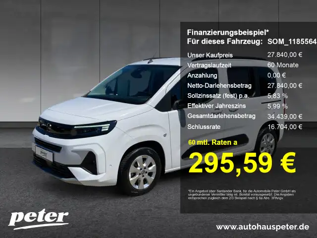 Opel Combo Life Combo 1.5 D GS Automatik 5-Sitzer Sitzheizung