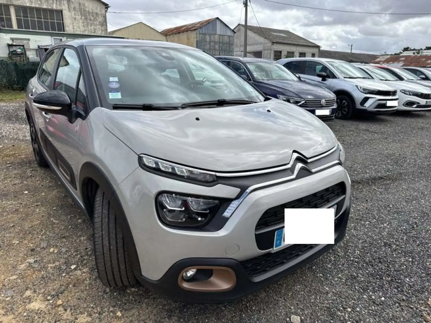 Citroen C3 1.2 PURETECH 83CH S\u0026S C-SERIES *TVA RECUPERABLE* Beige - 2