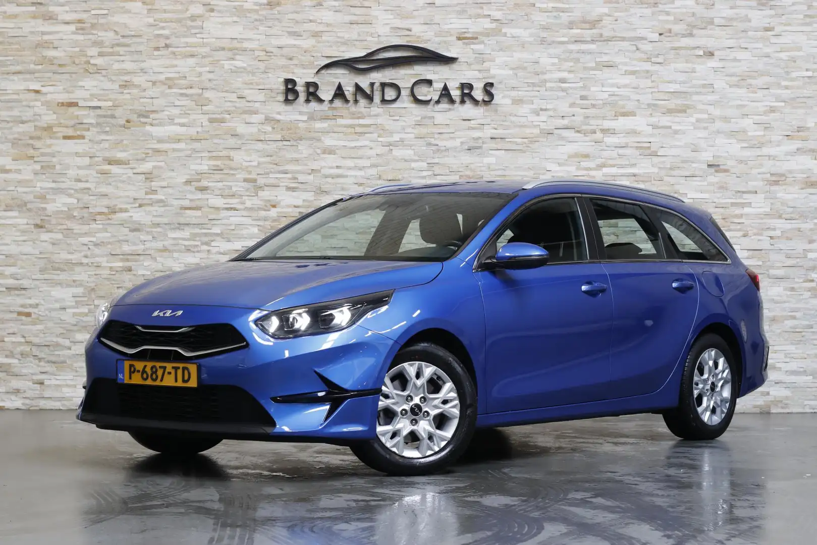 Kia Ceed SW / cee'd SW Sportswagon 1.0 T-GDi DynamicLine | LED | Grootbee Blauw - 1