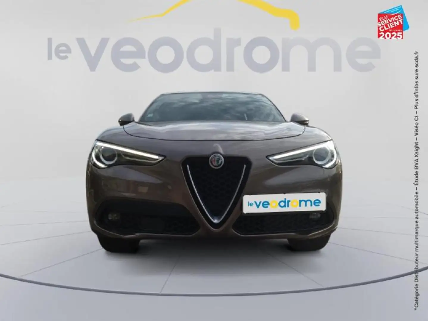 Alfa Romeo Stelvio 2.2 Diesel 210ch Sport Edition Q4 AT8 Sieges chauf Gris - 2
