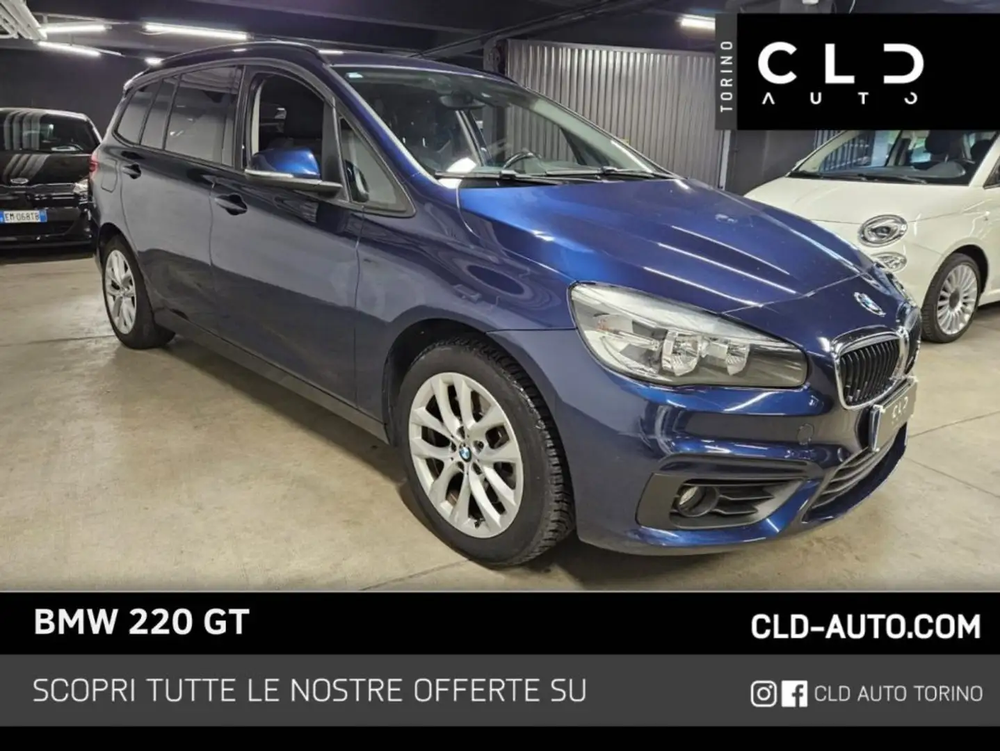 BMW 220 d Gran Tourer 7POSTI Modrá - 1
