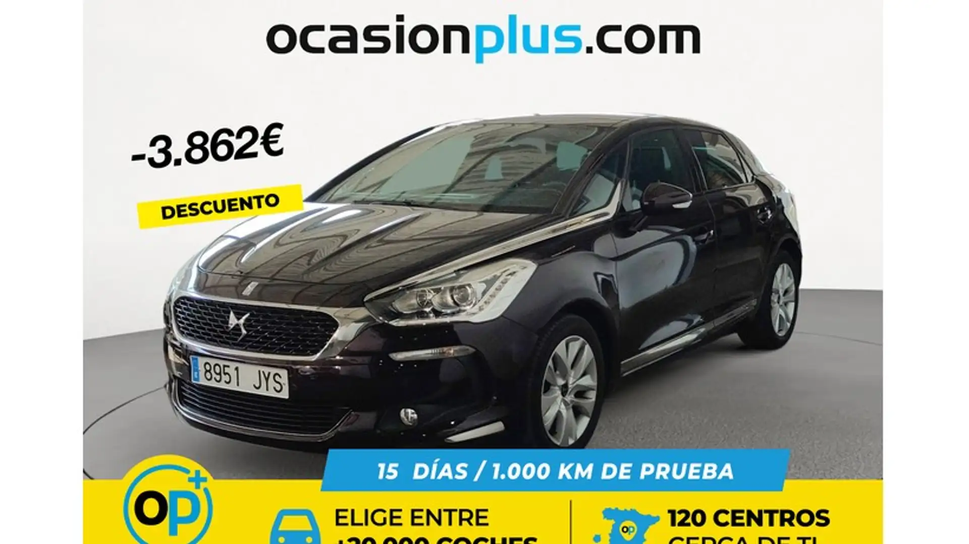 DS Automobiles DS 5 1.6BlueHDi S&S Desire 120 Negro - 1