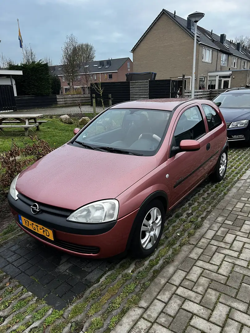 Opel Corsa 1.2-16V Comfort Rood - 1