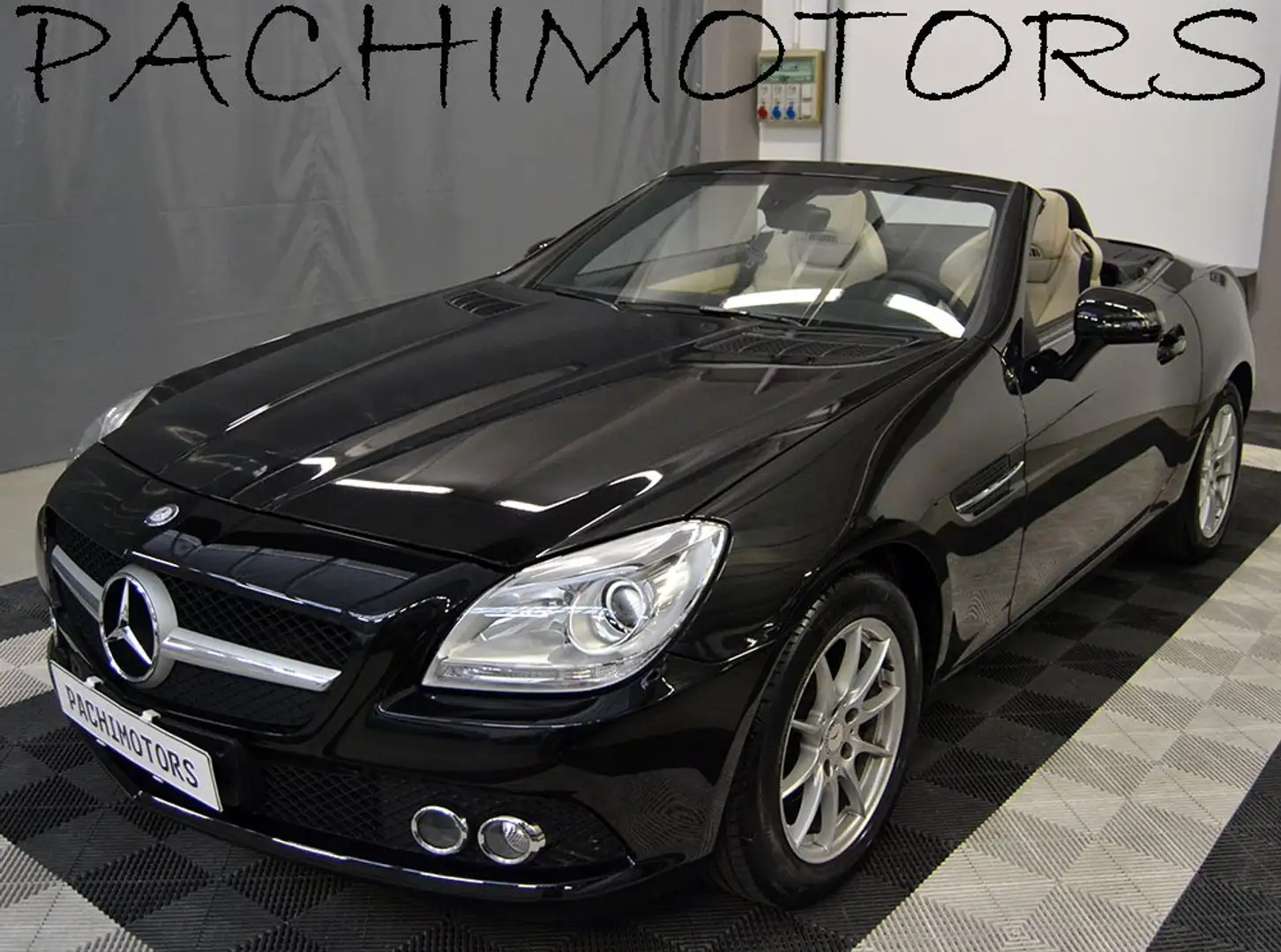 Mercedes-Benz SLK 200 CGI Sport Automatica Pelle Beige Nero - 1