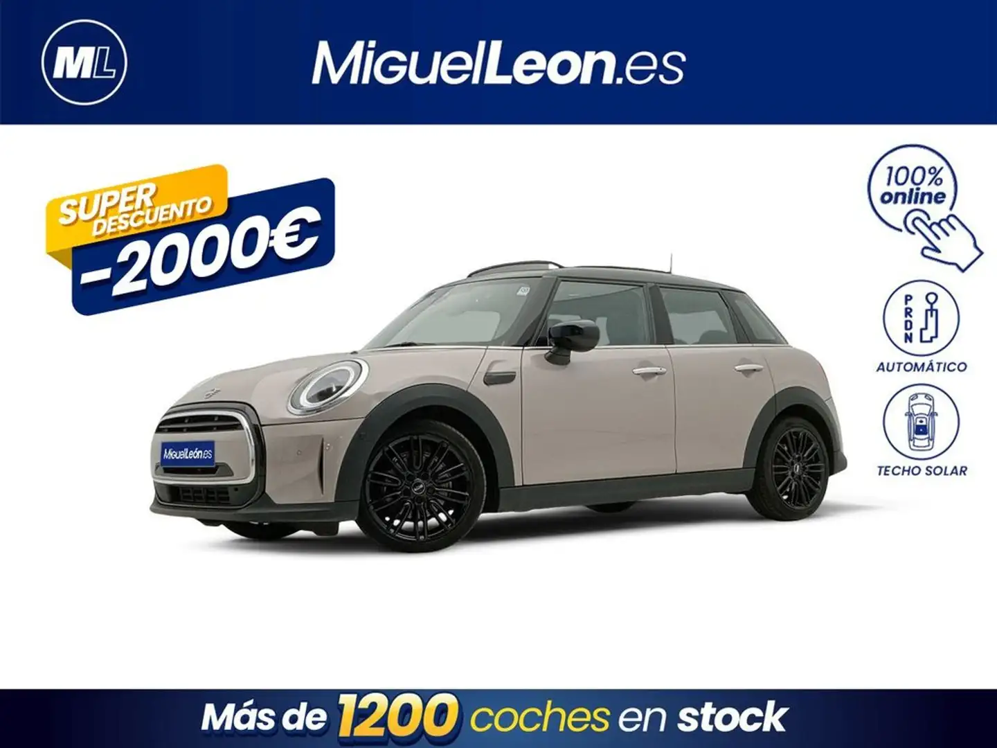 MINI Cooper 5 PUERTAS Beige - 1