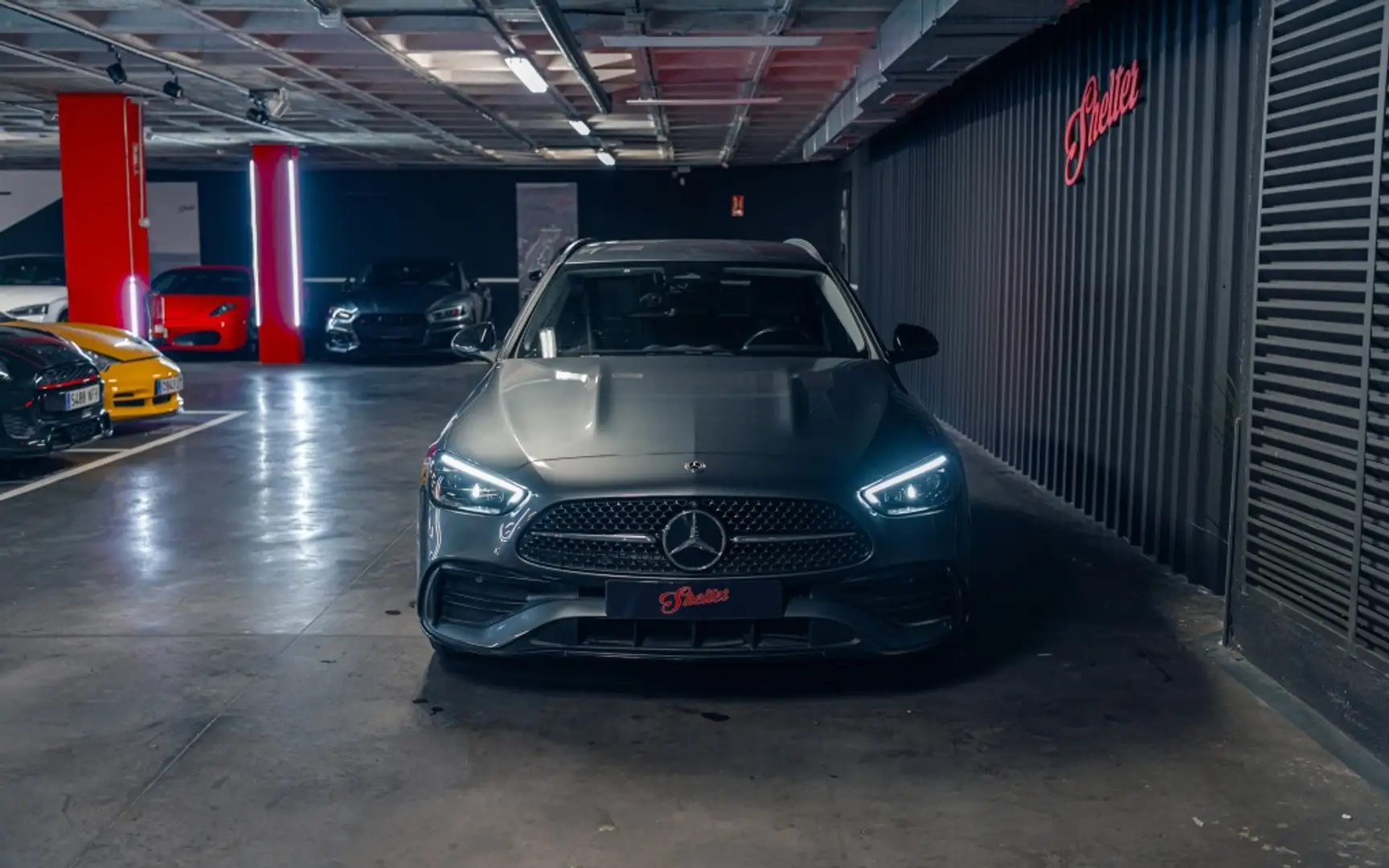 Mercedes-Benz C 300 e 9G-Tronic Gris - 2