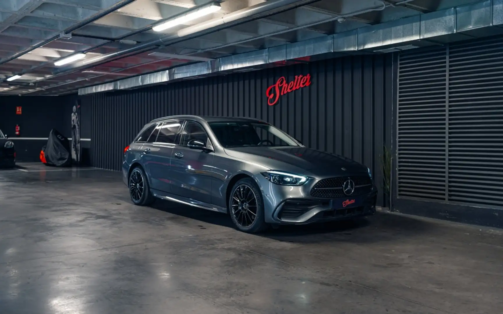 Mercedes-Benz C 300 e 9G-Tronic Gris - 1