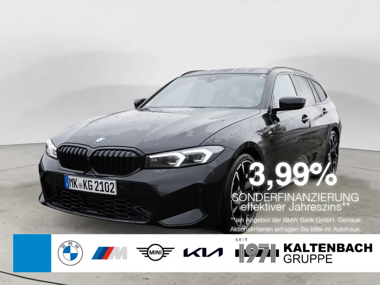 BMW 320 d Touring M-Sport Pro FACEL. AHK HUD 360° Schwarz - 1