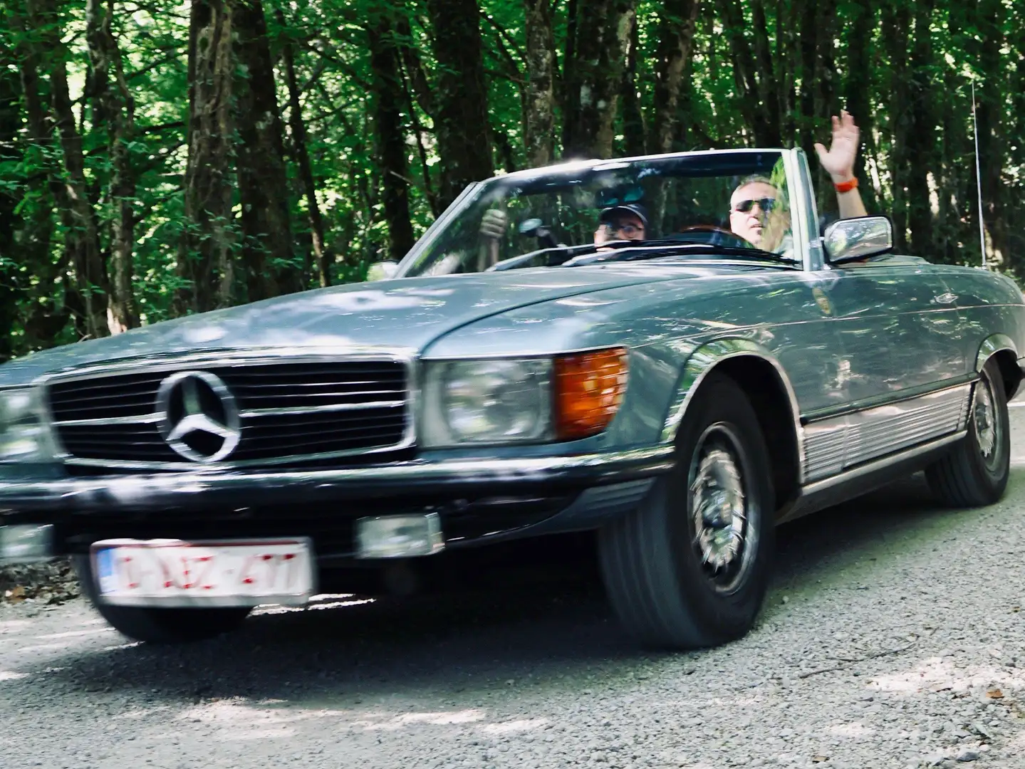 Mercedes-Benz 450 SL OLDTIMER Blauw - 1