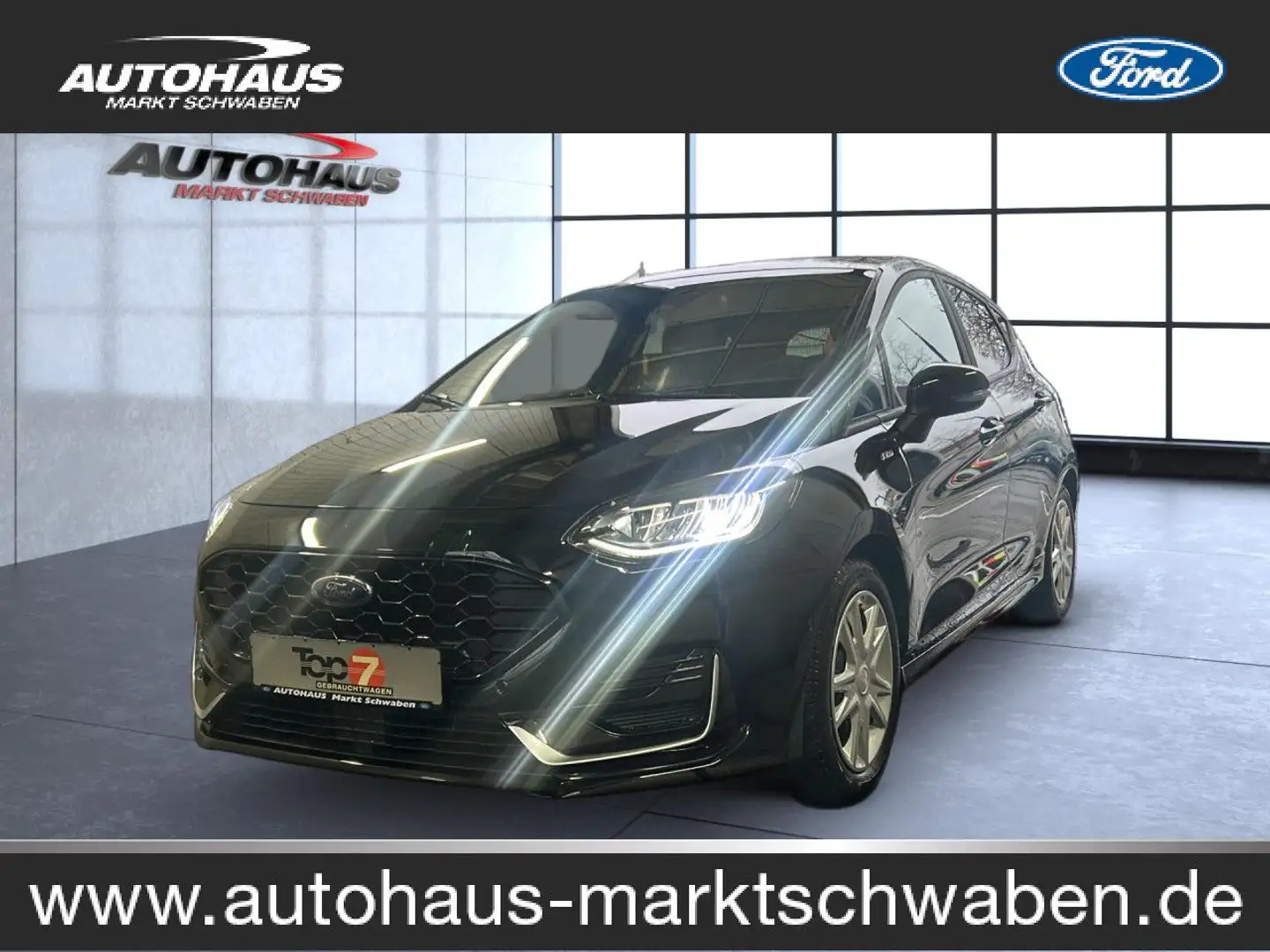 Ford Fiesta ST-Line Vignale Bluetooth Navi LED Klima Negro - 1