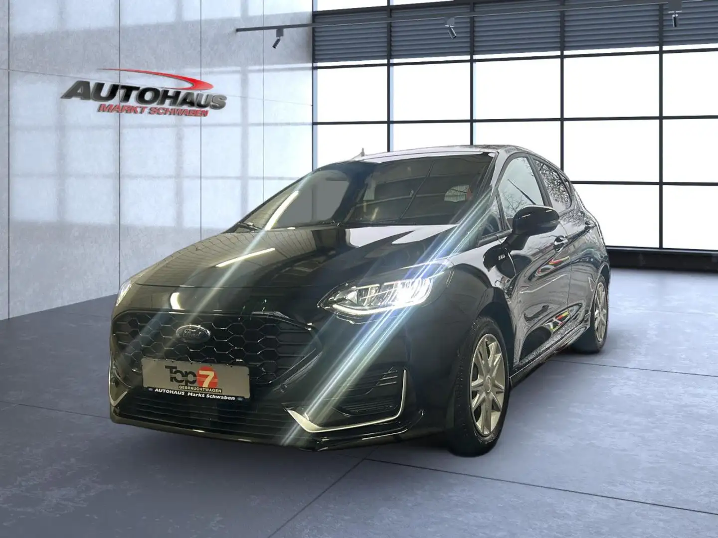 Ford Fiesta ST-Line Vignale Bluetooth Navi LED Klima Negro - 2