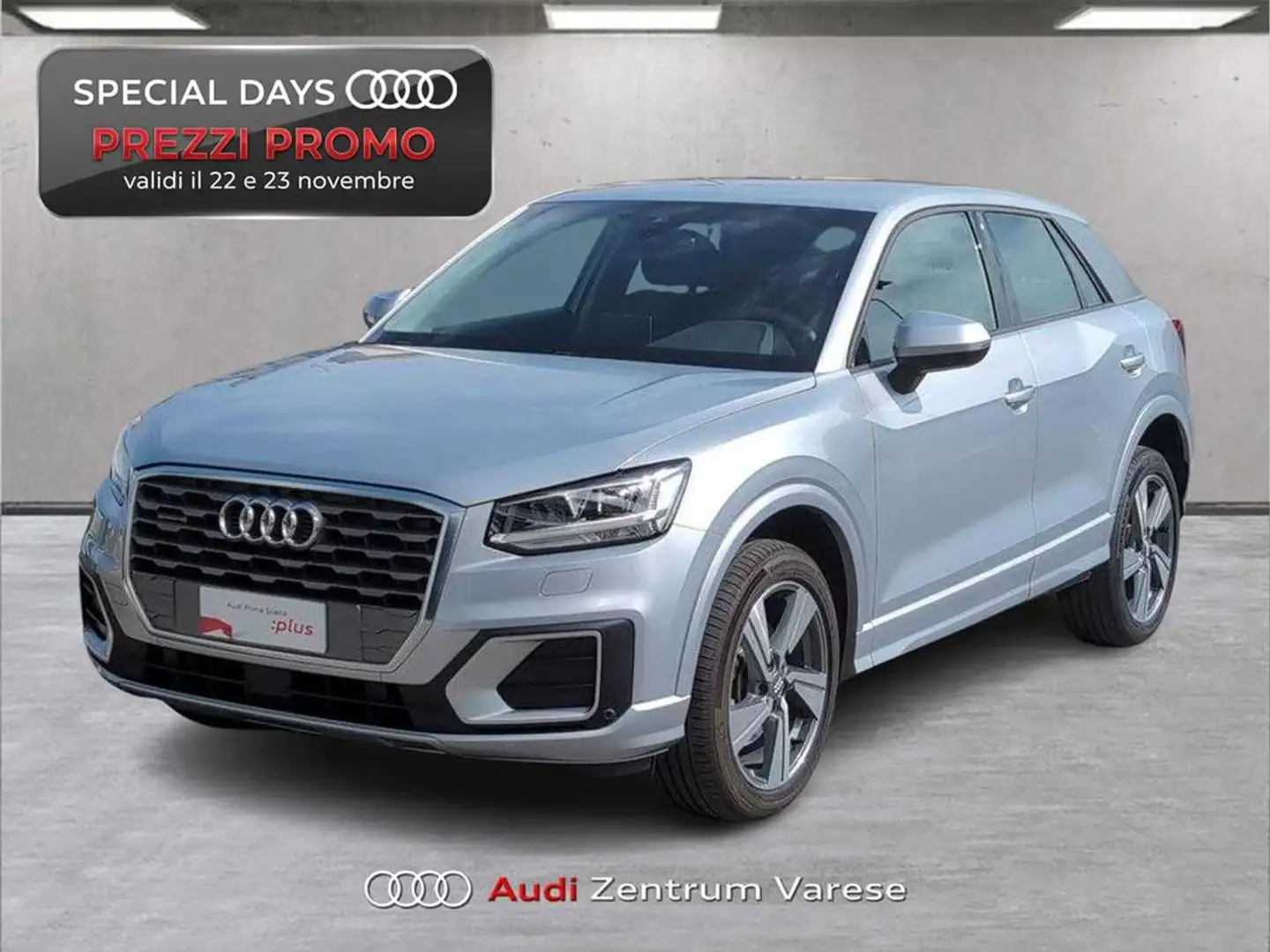 Audi Q2 35 2.0 tdi Admired quattro 150cv s-tronic my20 Plateado - 1