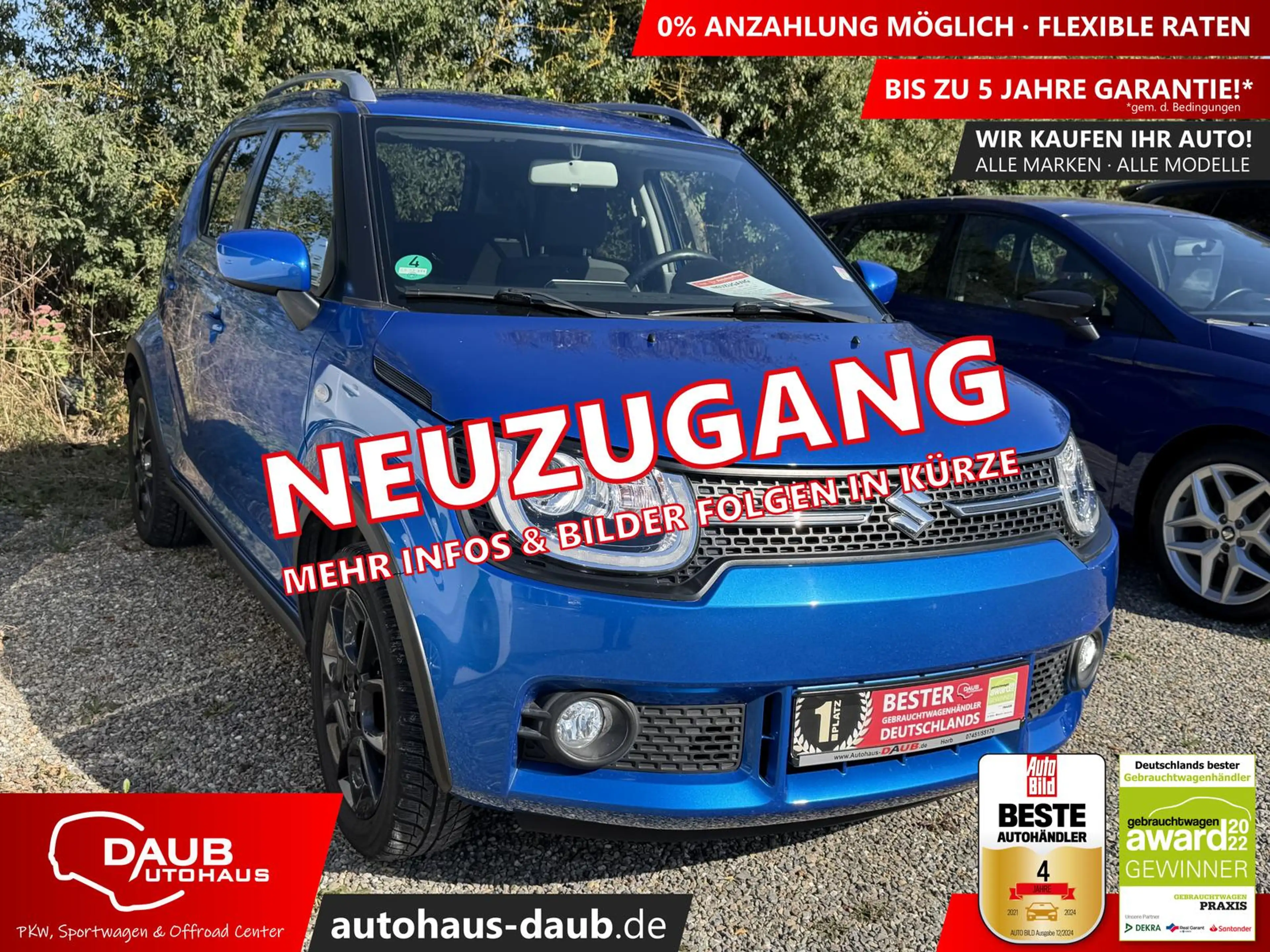 Suzuki Ignis 1.2 4x4 SHVS Comfort+Klima+DAB+SHZ+Alu++