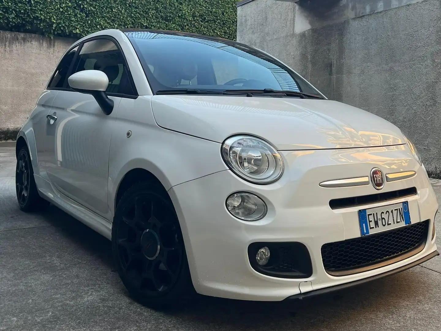 Fiat 500 500 III 0.9 S 85cv my14 Automatica-TettoPanoramico Blanc - 1