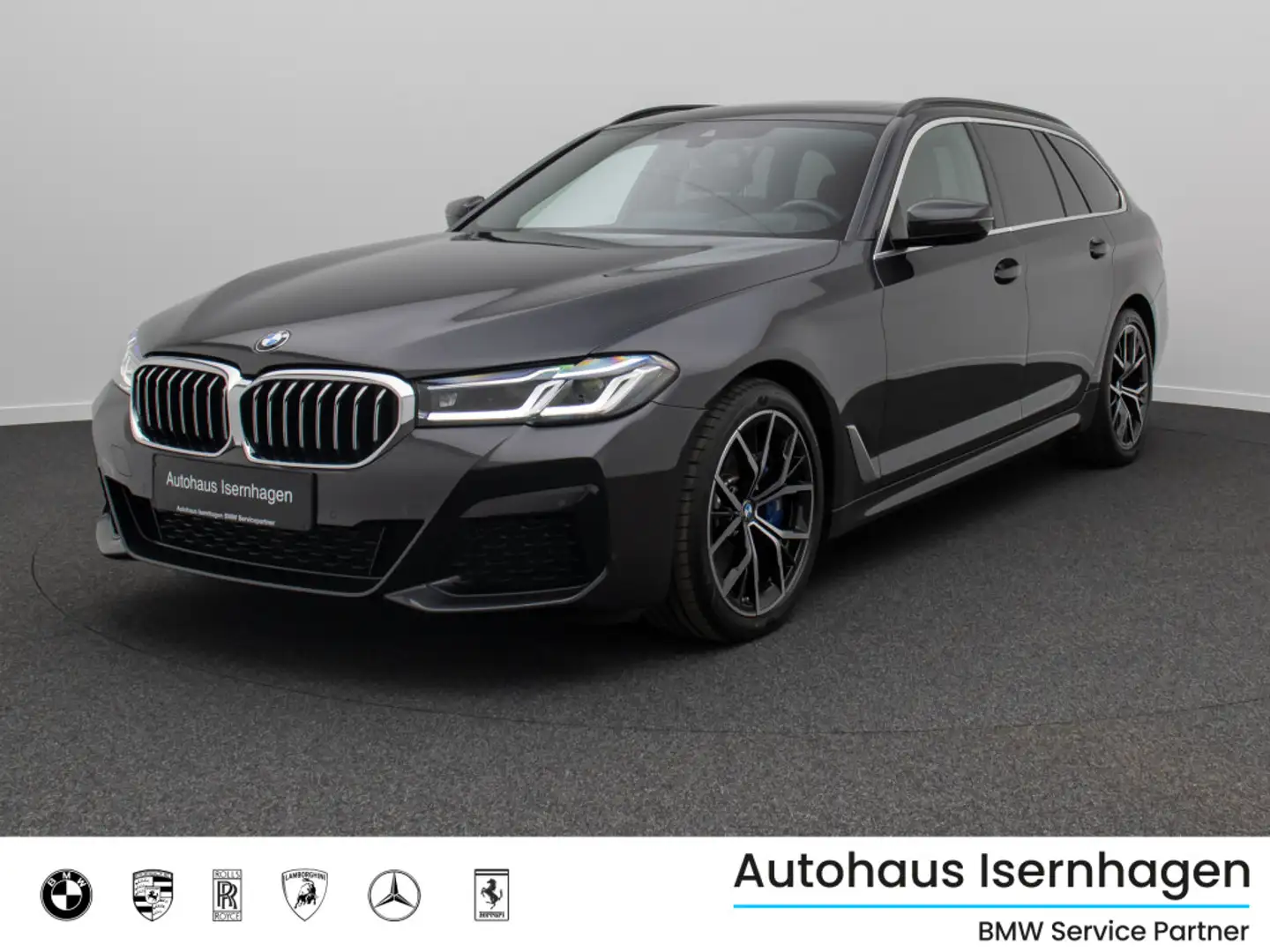 BMW 530 M Sport DAB Laser HiFi Kamera HUD Panorama Noir - 1