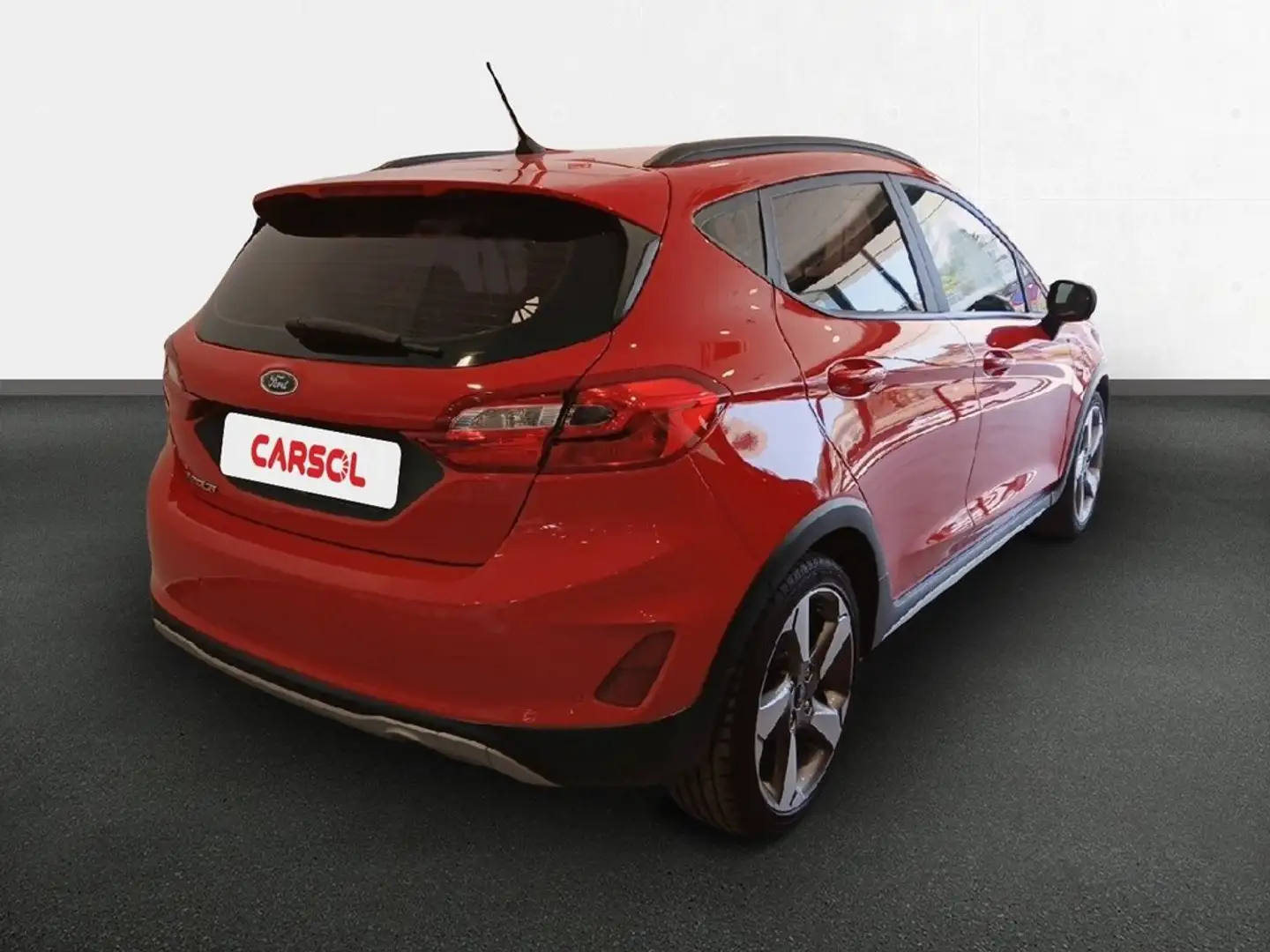 Ford Fiesta 1.0 EcoBoost S/S Active 95 Rojo - 2