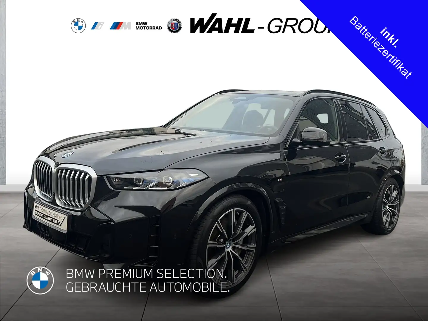 BMW X5 xDrive50e M Sport AHK Panorama HiFi eKomfortsitze Schwarz - 1