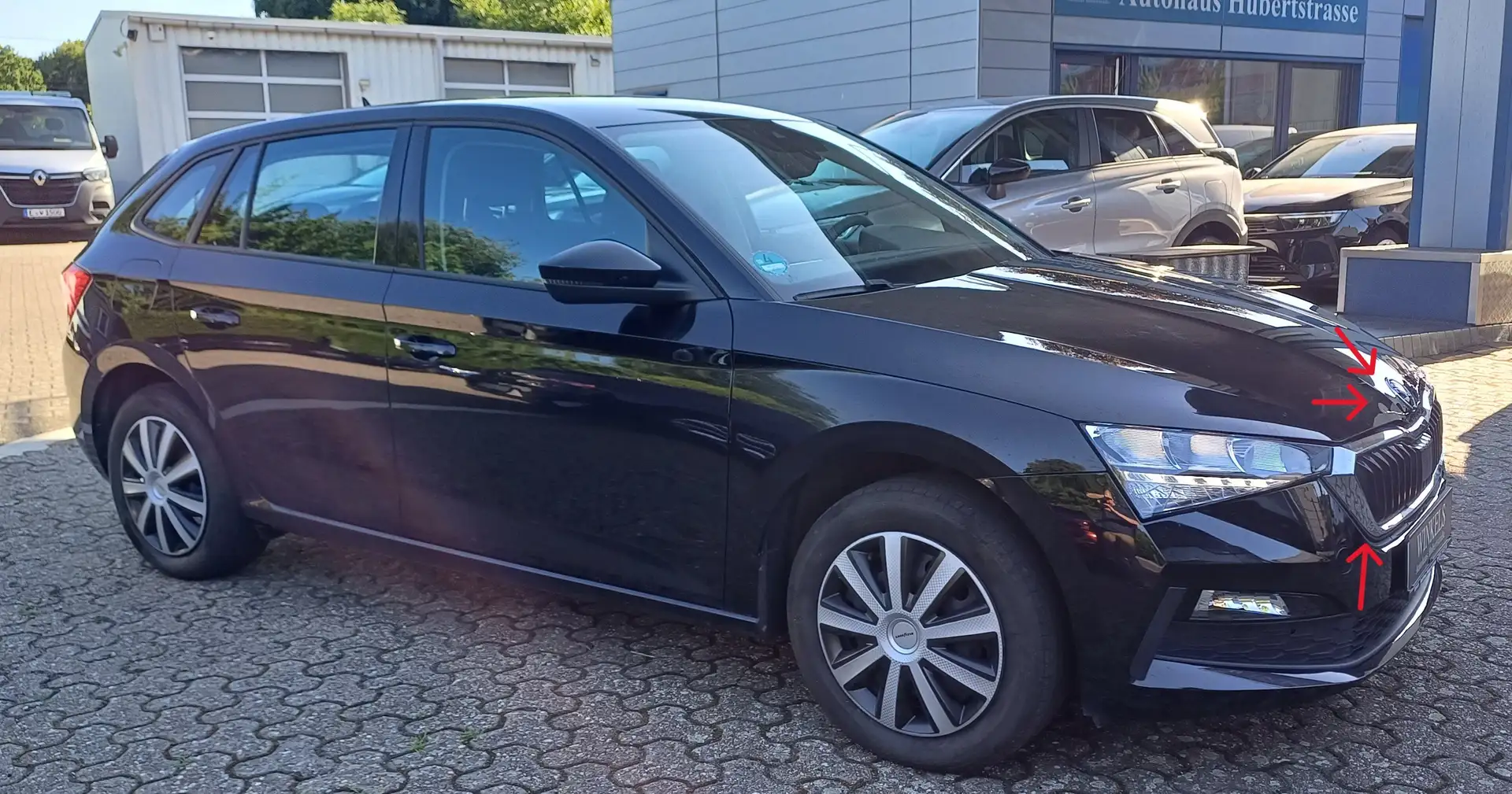 Skoda Scala 1.0 TSI Cool Plus-Klima-Navi-Sitzhg-PDC-Apple-DAB Schwarz - 2