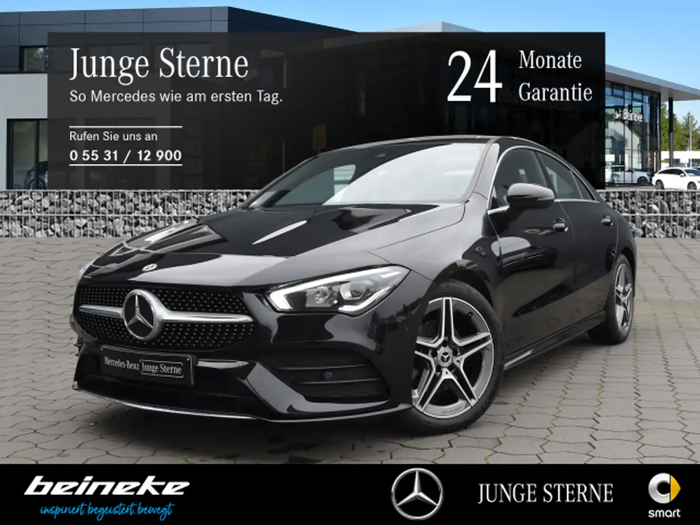 Mercedes-Benz CLA 200 CLA 200 Coupé AMG LED Kamera Sound Ambi Totw SH Noir - 1