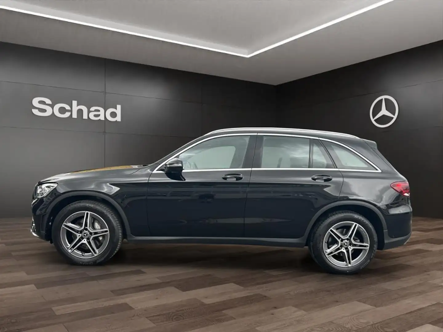 Mercedes-Benz GLC 200 4M AMG+MBUX+KAM+LED+DISTR+ASSIST+CARPLAY Schwarz - 2
