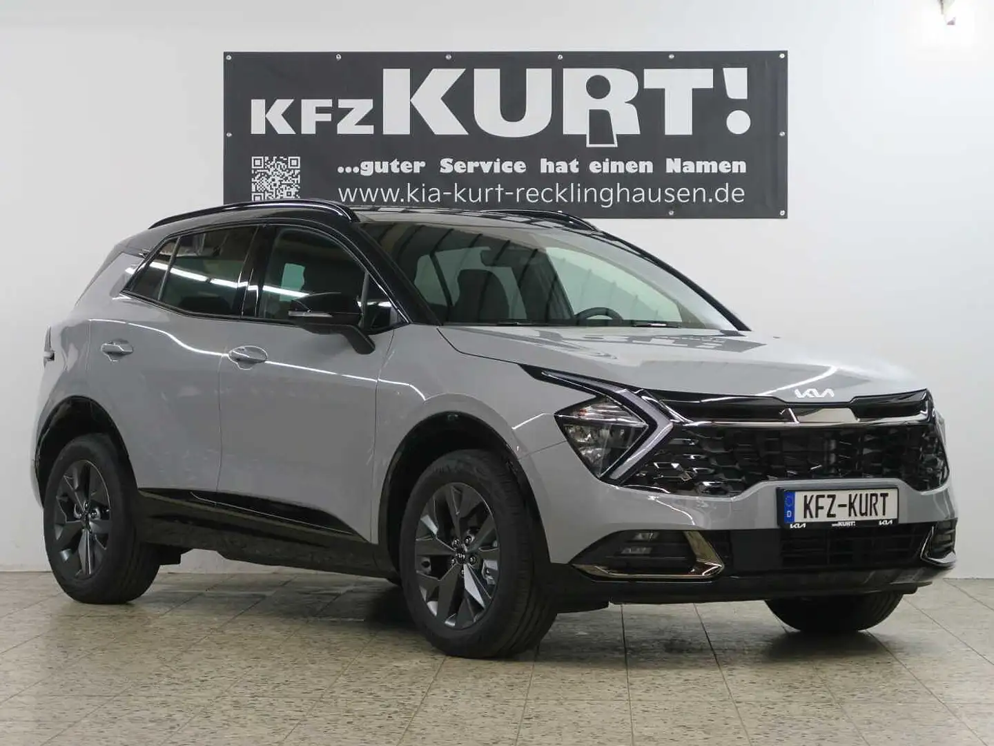 Kia Sportage 1.6 T-GDI Hybrid AWD Aut. Nightline! Grau - 1