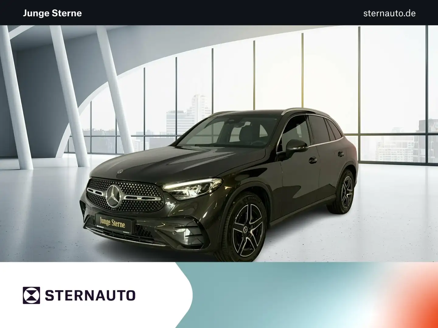 Mercedes-Benz GLC 200 GLC 200 4M AMG Pano AHK 19" WinterPak Totwinkel Grau - 1