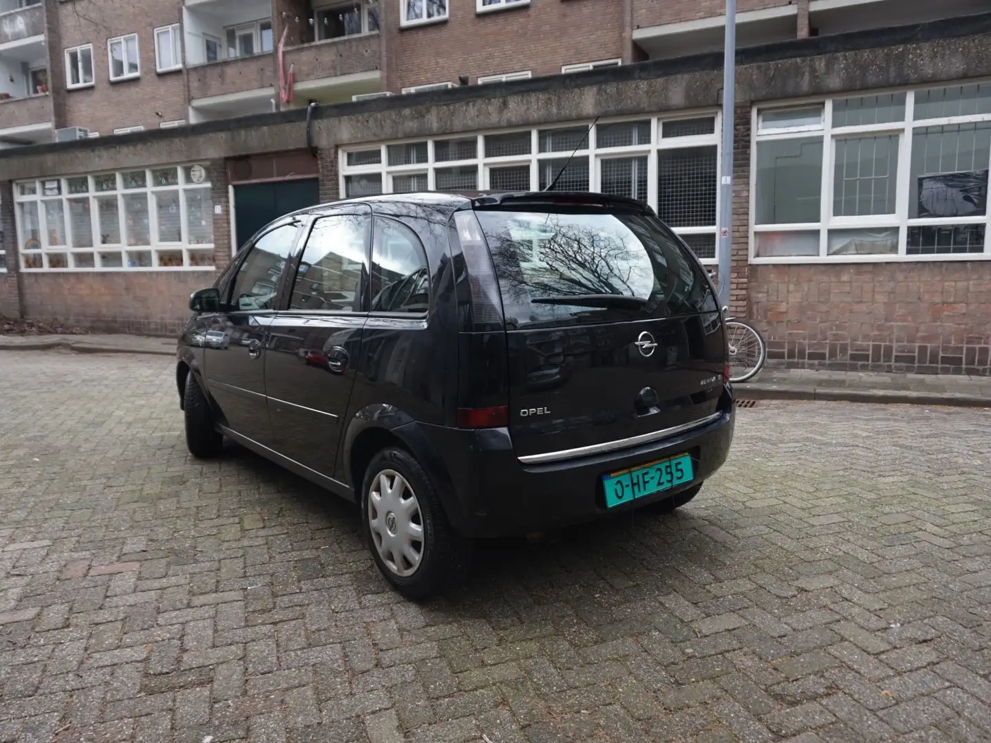 Opel Meriva 1.6 automaat, airco, NW APK, Nap! Zwart - 2