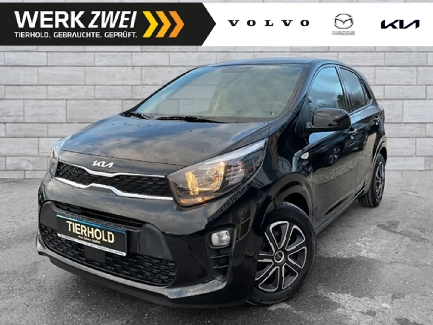 Kia Picanto 1,2 Edition 7 PDC Klima Sitzheizung Noir - 1