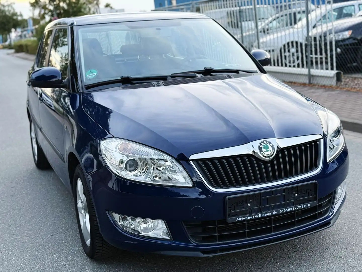 Skoda Fabia Ambiente 72.000Km.Klimatro.Sitzheiz.Temp. Blau - 2