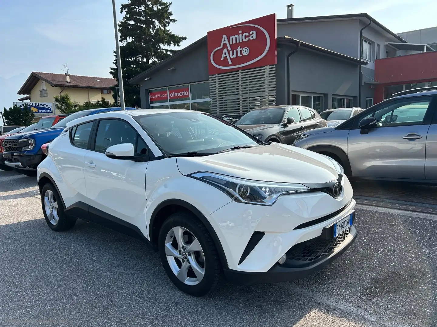 Toyota C-HR 1.2 Turbo CVT 4WD Active SOLO KM 35.000 Bianco - 2