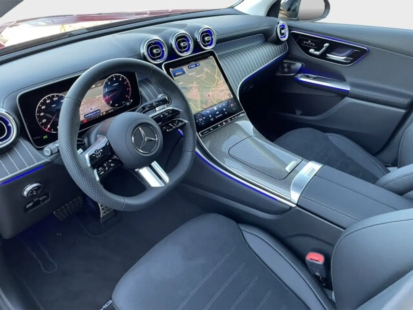 Mercedes-Benz GLC 200 GLC 200 4M Coupé AMG Night Dist AHK DigLi Burm3D Rouge - 2