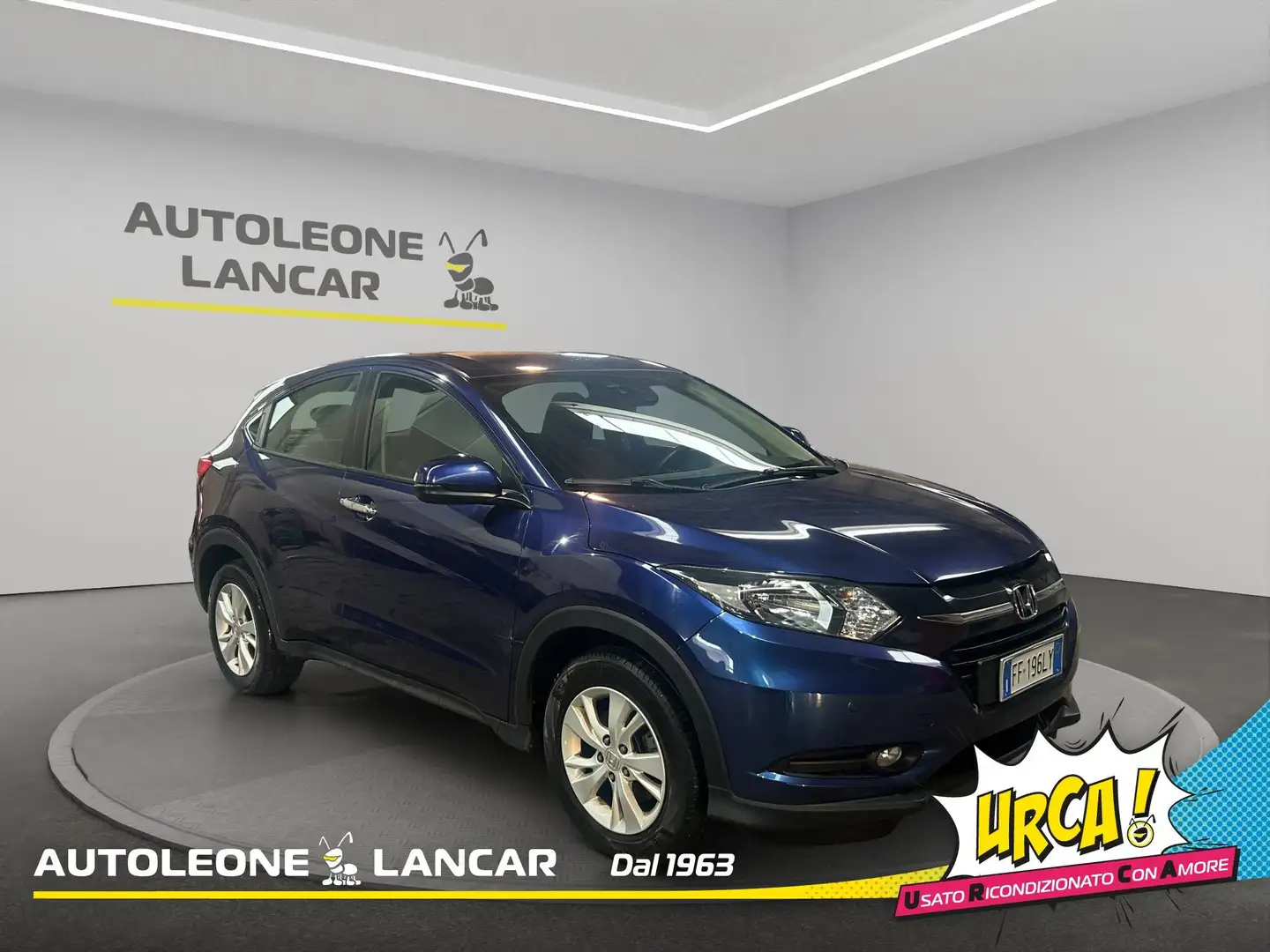 Honda HR-V 1.5 i-vtec Elegance Navi Adas 130cv E6 Синій - 1