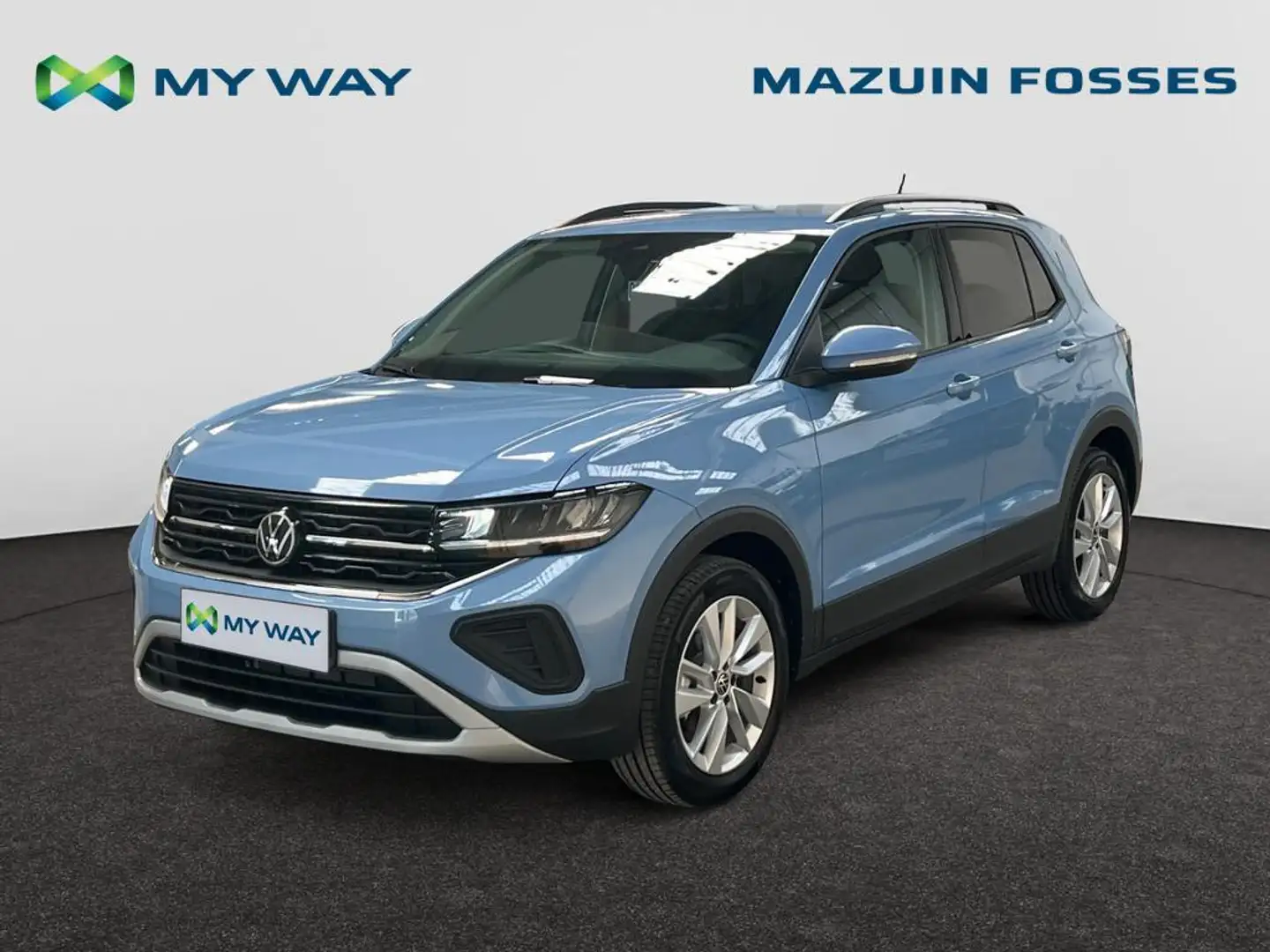 Volkswagen T-Cross T-Cross United 1.0 TSI 70 kW (95 ch) 5 vitesses ma Blau - 1