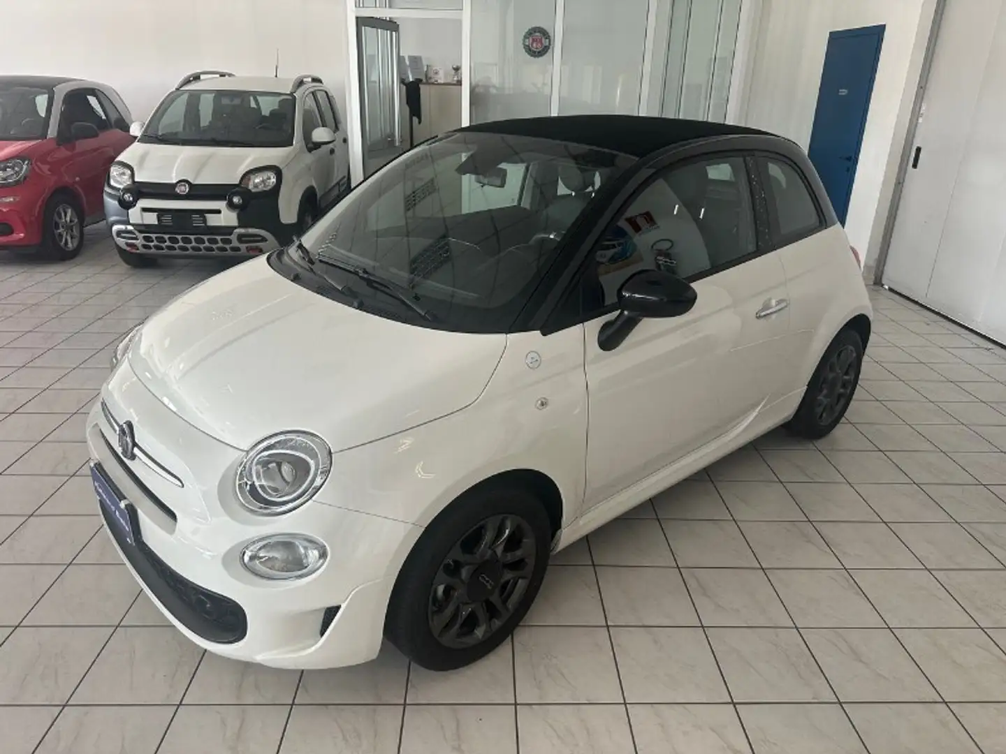Fiat 500C 500 C 1.0 Hybrid Hey Google Bianco - 1