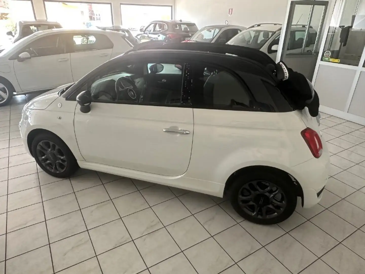 Fiat 500C 500 C 1.0 Hybrid Hey Google Bianco - 2