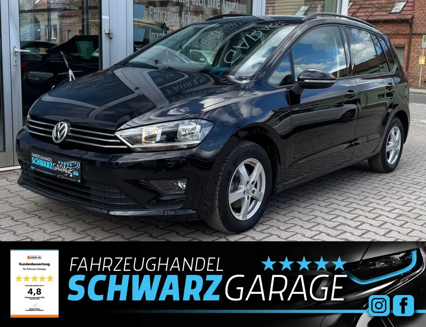 Volkswagen Golf Sportsvan VII Comfortline*PDC*TEMPOMAT* Schwarz - 1