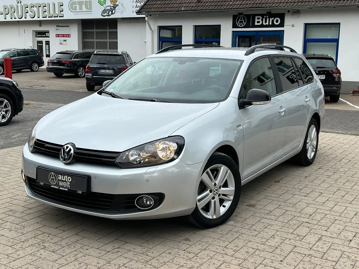 Volkswagen Golf VI Variant I Lückenlos Scheckheft I Autom. Argent - 1