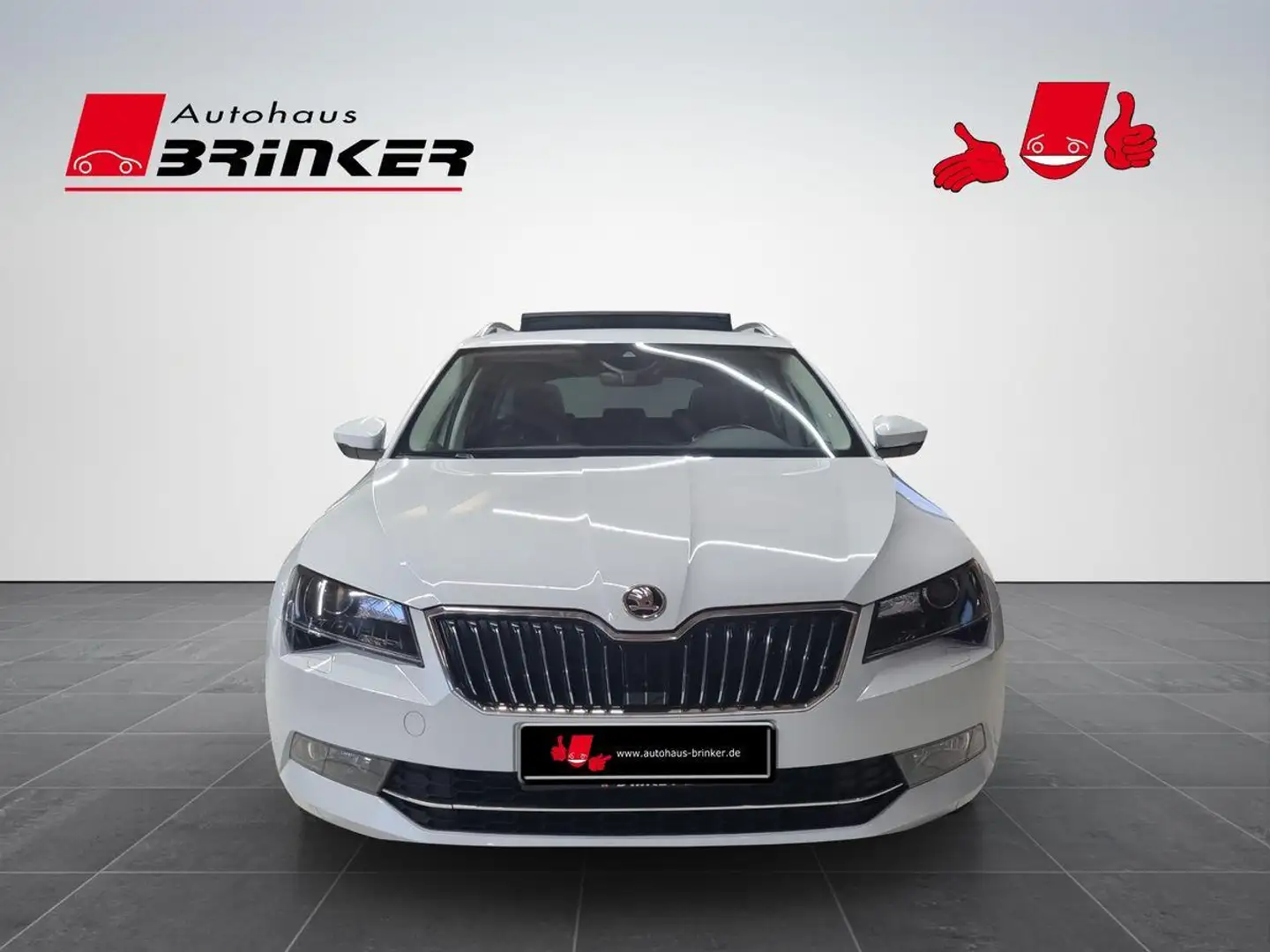 Skoda Superb Style 4x4 2.0 TDI AHK Navi LED SmartLink Bianco - 2