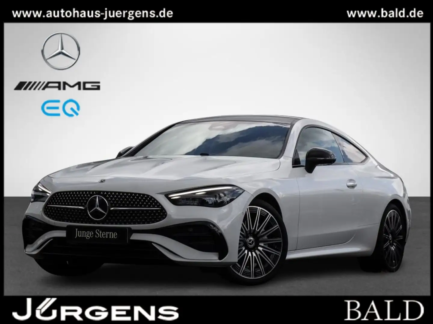 Mercedes-Benz CLE 300 4MATIC Coupé +AMG+MBUX+Pano+Burm+Night Alb - 2