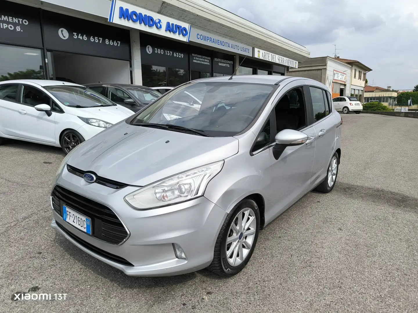 Ford B-Max 1.4 Titanium Gpl 87cv E6 *NEOPATENTATI* Silber - 1